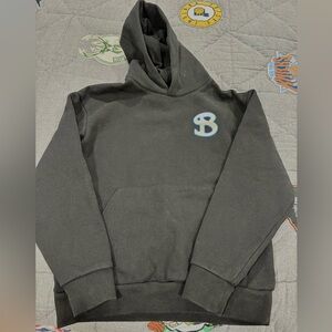 Men's Bucket Squad Basketball Black Hoodie Size AS EUC